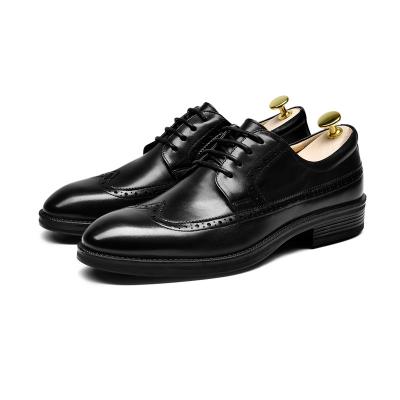 China 2022 new environmental protection fashion men's stylish shoes leather trim wear-resistant simple stylish shoes for sale