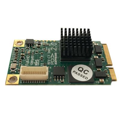 China Pro Capture Mini RTSV-6941 Single Channel Video Input Card with Wide Temperature Range for sale