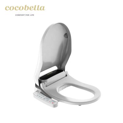 China Intelligent Electronic Bidets Smart Electronic Soft Close ABS Extended Heated Intelligent Bidet Toilet Seat for sale