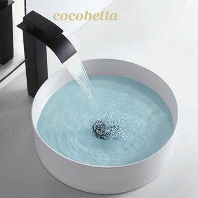 China Modern Design Bathroom Vitreous China Ceramic Wall Hung Wash Basin for sale