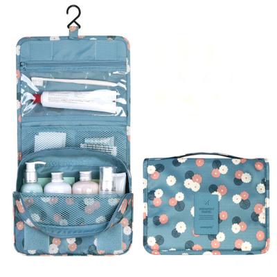 China Durable Travel Hanging Toiletry Bag Travel Kit Organizer Cosmetic Makeup Waterproof Wash Bag for Women Girls Travel Case for Bathroom for sale