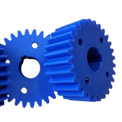 China Abrasion Resistance Precision Customized Nylon Plastic Spur Gear Mini Peek Top Gear for sale