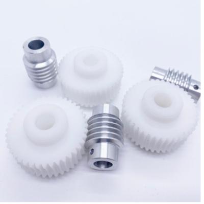 China Heavy Duty Abrasion Resistance Reduction Plastic For Excavator Rotating Bucket Gear Volt Speed ​​Reducer Worm Gear for sale