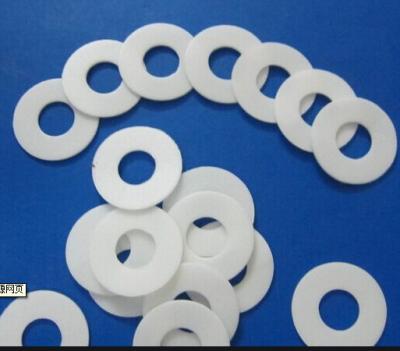 China White PTFE Industrial Gasket PTFE O Ring Flat Gasket for sale