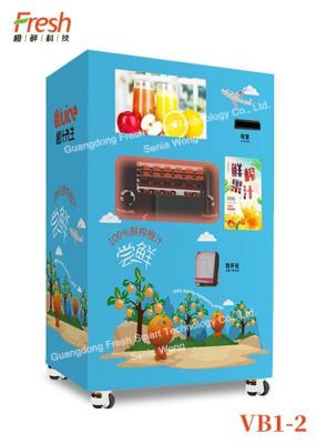 China smart self-service oranges juice vending machine with cash payment for sale