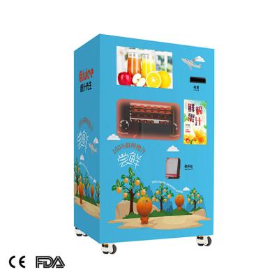 China hospital pink 220v 50HZ orange juice vending machine for sale