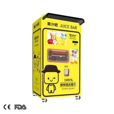 China shopping center white VA1 oranges juice vending machine for sale