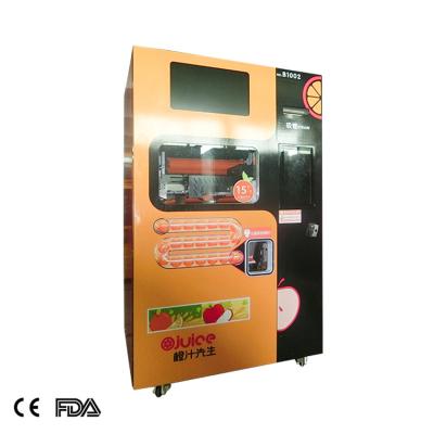 China commercial center saimon 220V 50HZ orange juicer vending machine for sale