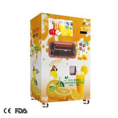 China commercial center black 220V 50HZ orange juicer vending machine for sale