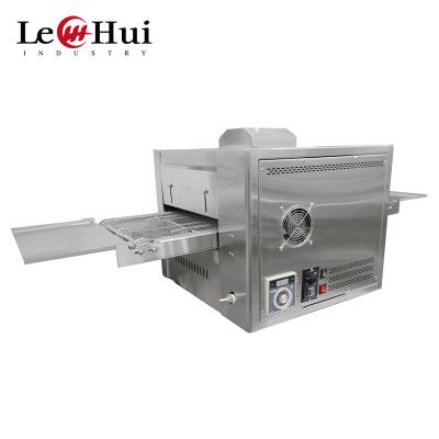 China 32 Inch Gas Barbecue Gas Pizza Ovens Vending Pizza Oven Commercial Hotels Pizza Conveyor for sale