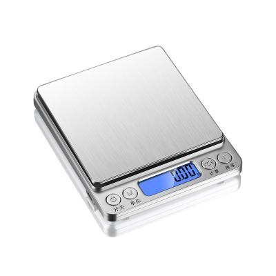 China ABS+Stainless Steel OEM Digital Multifunctional Grams and Ounces 1/2/3 Kg Electronic Kitchen Food Scale ABS Stainless Steel Electronic Scale en venta