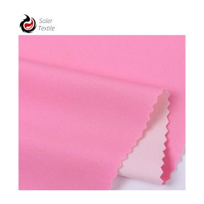 China Good quality pill comfortable anti wrinkle polyester stretch scuba resistant stretch fabric for sportswear for sale