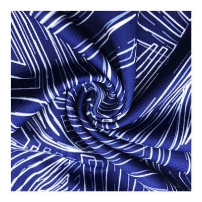 China Wholesale Hot-selling Stretch Polyester 220gsm Spandex Scuba Shrink-Resistant Stretch Digital Printing Fabric For Sportswear for sale