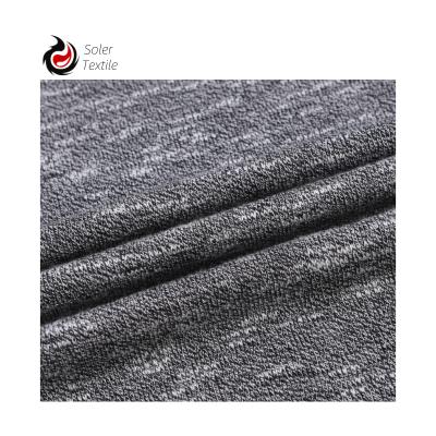 China 15+years fashion fabric supply experience straight stretch needle knitting tank top breathable raw fabric for sweater for sale