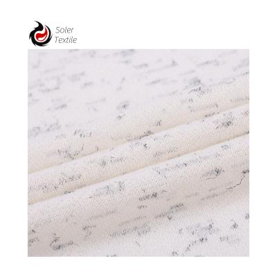 China Professional Breathable Stretch Manufacturer-Supplier Wrinkle Resistant Eyelash Spun Yarn Terry Fabric For Sweater for sale