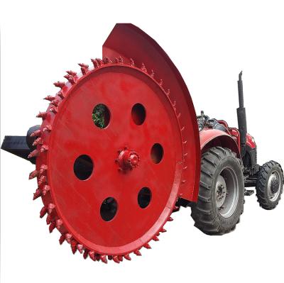 China Factory Wholesale Cheap Price Cement Pavement Ditch Ditch Open Depth 10 To 100cm Trenching Disc Machine for sale