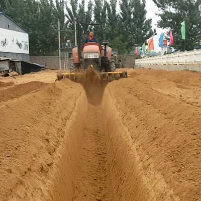 China Ditch Buried Ditch Back To Soil China Cheap Price Trencher Machine for sale