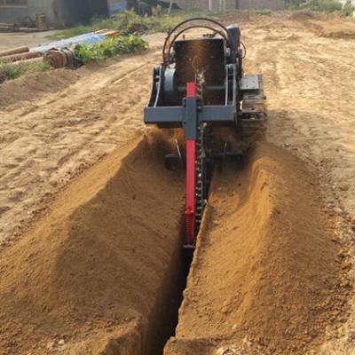 China Trencher Hot New Products 50 Hp Tractor Trencher Machine for sale