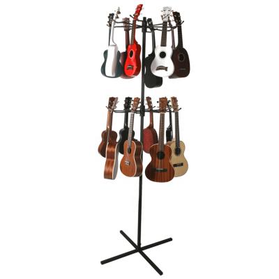 China Guitar Metal Instrument Display Stand for Guitar, Double Bass, Ukelele for sale