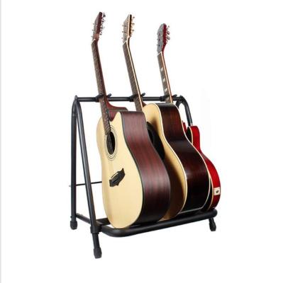 China Modern Organizer Metal Guitar Stand Iron Multi-Guitar Display Rack Holder for Classical Guitar Bass Lute, Musical Instruments Te koop