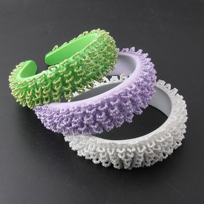 China New fashion non-slip temperament headdress sponge star rice pearl circle hair ladies street shoot hair clip hair accessories 38 for sale