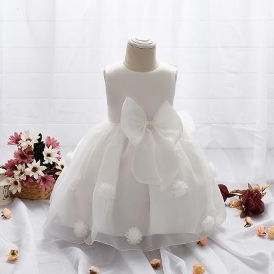 China Large Washable Cheap Puffy Dresses Bow Dress Princess Birthday Party Dresses For Girls Infant Kids for sale