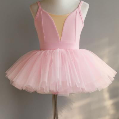 China Chinese suppliers soft children dance children practice dance girls performance pink ballet skirt for sale