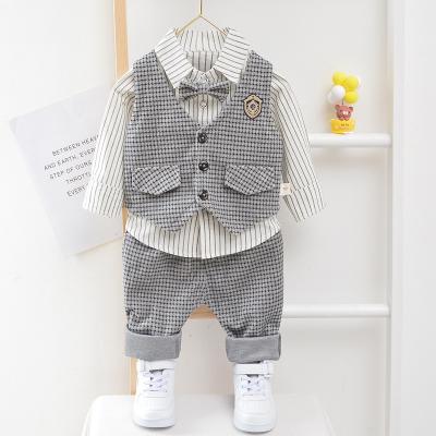 China Wholesale Soft Children's Clothing Sets Boys Invest Shirt Clothing Sets for sale