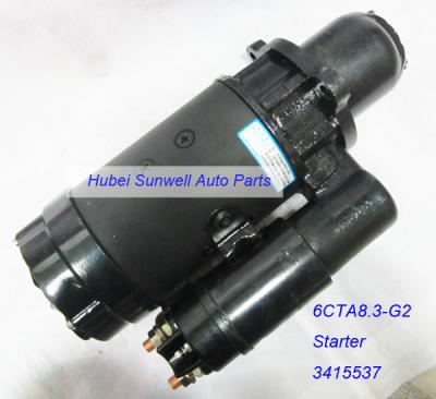 China Cummins 6CTA8.3 engine starter 3415537 Construction truck starter motor C3415537 for sale