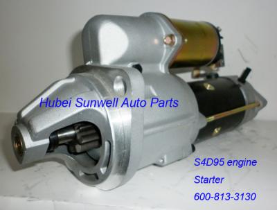 China Komatsu PC100-1 / PC120-5 / PC130-7 starter S4D95 engine starter 600-813-3130 for sale