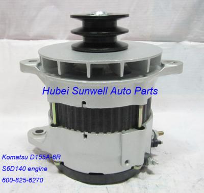 China Komatsu S6D140 engine alternator 600-825-6270 for sale