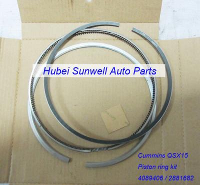 China QSX15 engine piston ring set 4089406 / 2881682 / 4039441 for sale