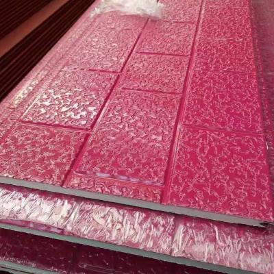 China New Type Industrial Foamed Polyurethane 16mm Thickness PU Sandwich Wall Panel Plants for sale