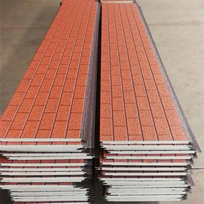 China Modern Steel Structure Metal House Building PU Sandwich Panel Price for sale