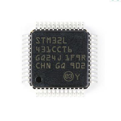 China Standard 8-Bit FLASH MCU 16MHz 32KB 48-LQFP STM Series Microcontroller IC STM32L431CCT6 for sale