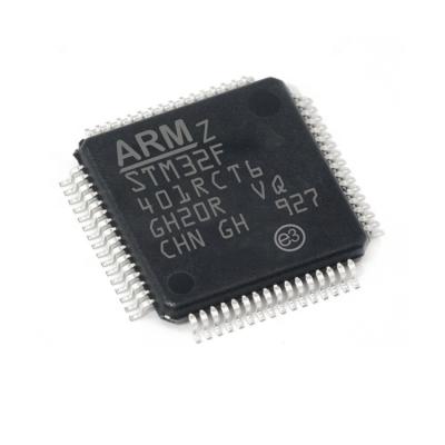 China New Original LQFP-64 32Bit Chip 256KB 84MHz Standard Flash Microcontroller MCU STM32F401RCT6 for sale