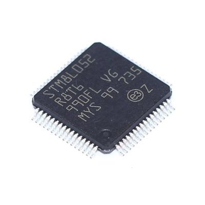 China New standard original MCU FLASH 16MHz 64LQFP 64K x 8 CHIP Microcontroller STM8L052R8T6 8BIT 64KB for sale