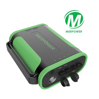 China Portable Powerbank 100000mah 96000mah Lifepo4 Battery Pack Lifepo4 Battery Cell Outdoor Solar Power Bank For Cpap/Fishing/Vehicle/Camping 60W for sale