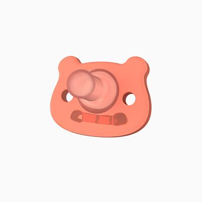 China BPA Free Fast Delivery BPA Free Soft Silicone Newborn Baby Pacifier for sale