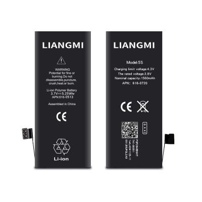 China Mobile Phone Low Price Smart Phone Battery For Iphone 5S Replacement Li-polymer Battery 1560mah for sale