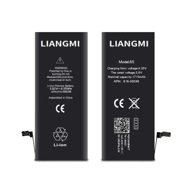 China High Quality Mobile Phone Cell Phone Battery 3.8V 1715mAh Li-polymer Replacement Batteries For iPhone 6S Wholesale for sale