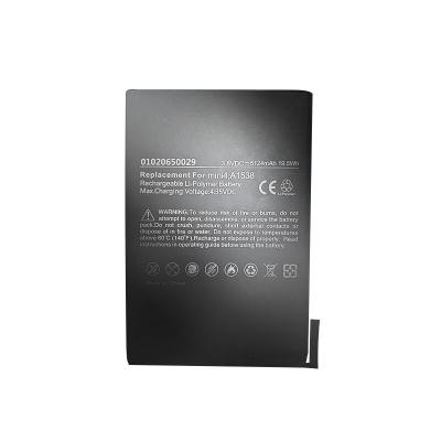 China Tablet battery compatible for Apple iPad Mini 4 A1546 A1538 A1550 5124mAh 3.82V for sale