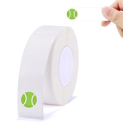 China Black and White Label Tape for D11/D110 The Maker, Thermal Printer Self-Adhesive Sticker Paper, Waterproof TearProof, Easy to Replace (Ball) for sale