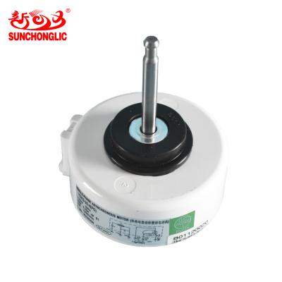 China Sunchonglic 20w 4 poles air conditioner spare parts ac motor home indoor fan motor for air conditioner for sale