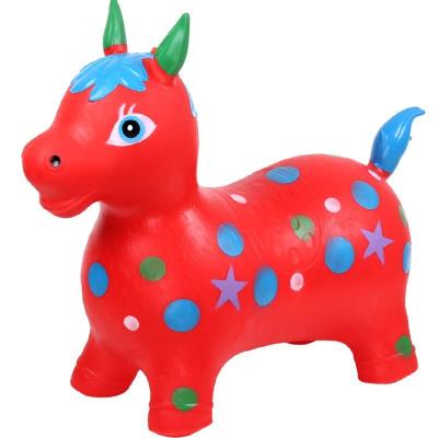 China Hot-selling High Quality Fitness Exercise Girl Customized Inflatable Rocking Pony Pony Inflatable Horse for sale