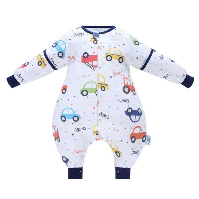 China Good Selling Baby Sleeping Bag Breathable Even Warm Cotton Customized Sleeping Bags For Newborn Babies for sale