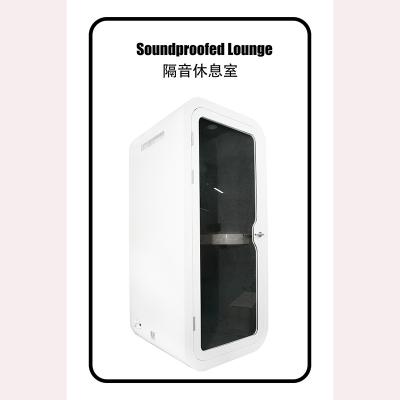 China Modern Jinlaojin Assembled Office Indoor Telephone Booth With Soundproof Table And Furniture Desk Room Pods for sale