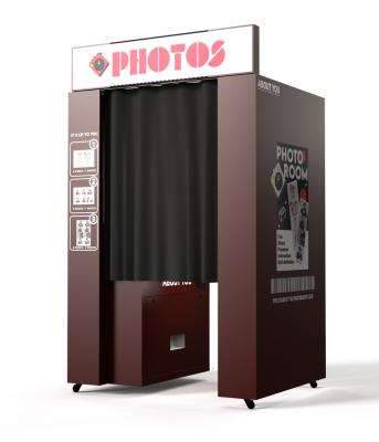 China Customable SDK Funspace Arcade Coin Operated Selfie Photo Booth Systematic Printing Photo Selfie Machine for sale