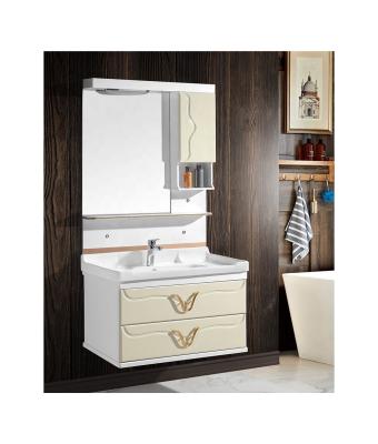 China Wholesale Modern 30 Inch PVC Bathroom Vanity Modern Wall Mounted Cabinets With Cheapest Price for sale