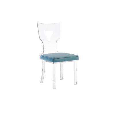 China Modern Hot Sale Activity Rental Chairs Wedding Transparent Acrylic Modern Dining Chairs for sale